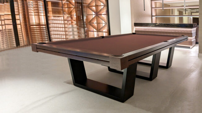 Mesa de Billar Modelo Peana, Personalizable.